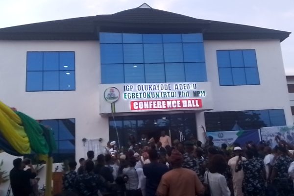 POLICE HONOUR RETIRED IGP EGBETOKUN WITH ULTRA-MODERN LAGOS POLICE CONFERENCE CENTRE